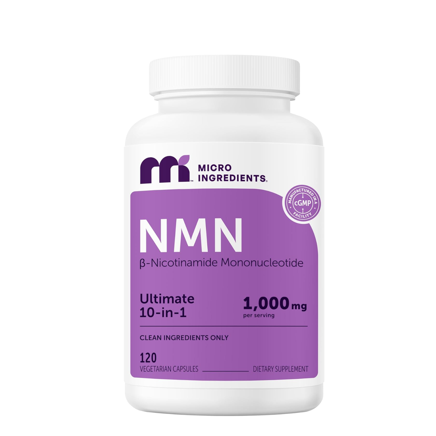 NMN Complex 1000mg – 10-in-1 NAD+ Cellular Wellness
