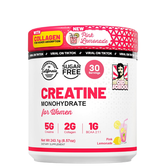 Women's Creatine Powder – Pink Lemonade Flavor