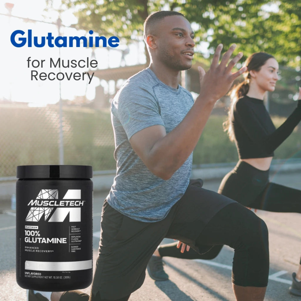 Platinum 100% Pure Glutamine Powder – Unflavored