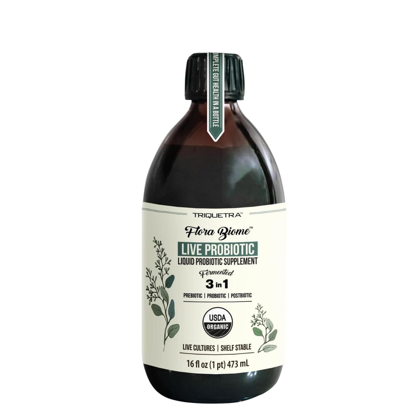 Flora Biome Organic Liquid Probiotic Blend