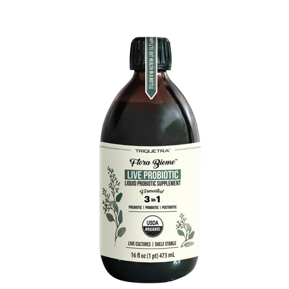 Flora Biome Organic Liquid Probiotic Blend